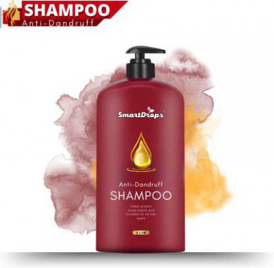 smartdrops Smooth & Silky Anti Dandruff Shampoo for Softer and Smoother Hair  (1 L)