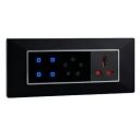 Smarteefi Touch 5 Port Modular WiFi Smart Switch Board (Size: 6M (220mmx90mmx40mm))...