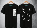 Smartees  Pack of 2 Men Printed Round Neck Cotton Blend Black T-Shirt...