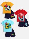 SmartRAHO  Boys Casual T-shirt Shorts (Multicolor)...