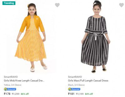 Smartraho Kids Dresses upto 85% off
