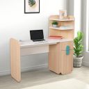 Smartsters Engineered Wooden Study Table for Students & Adults, Office Study Table with Storage, Infinity Study Table with Shelves, White, 47X48X18 Inches. Study Table for Adults (Chair Not Included)...
