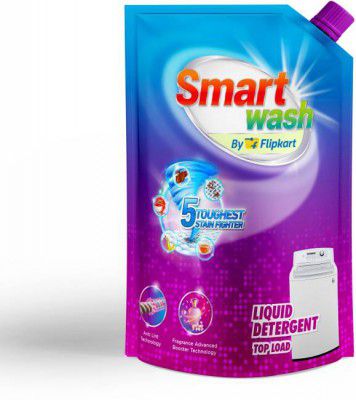Smartwash by Flipkart Top Load Fresh Fragrance Floral Liquid Detergent  (2 L)