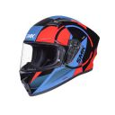 Smk Stellar Sports S01 Faro Helmet ISI Dot & Ece- 06 Certified Full Face Helmet with Anti Fog Clear Visor Helmet...