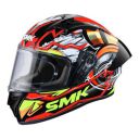 SMK Stellar Sports Turbo Full FACE Helmet PINLOCK Fited (GL-234)-M...