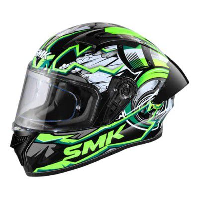 SMK Stellar Sports Turbo Full FACE Helmet (GL-286)-L