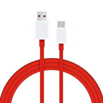 SML Accessories Dash/Warp Charging Type C Cable Compatible With Nord Ce/ 10 Pro/ 9Rt/ 9 Pro/ 9/ 9R/ Nord 2/ Nord/ 8 Pro/ 8T/ 8/ 7T Pro/ 7T/ 7T Pro/ 7 Pro/ 6T/ 6/ 5T/ 5/ 3T/ 3-1 Meter-2023-Red 1 Meter
