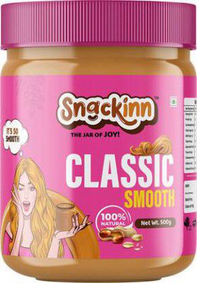 snackinn CLASSIC SMOOTH PEANUT BUTTER (500 g)