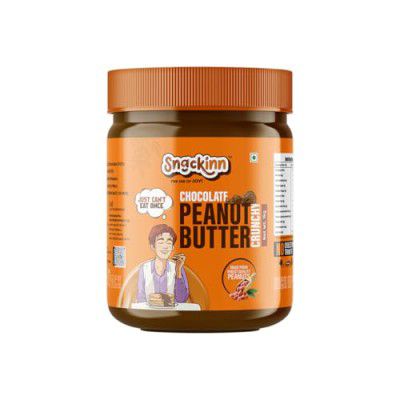 Snackinn Peanut Butter Smooth & Crunchy | 1 KG Jar  (1 KG, Chocolate Crunchy)