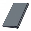 SNDIA Grey Metal RFID Metal RFID Blocking Aluminum Case Wallet...
