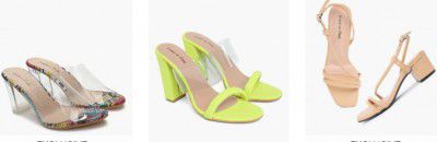 Sneak-A-Peek Sandals Upto 85% Off