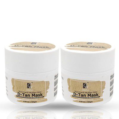 SNEIRA Pure Earth Multani Mitti Powder 200g Pack of 2| Pure Fuller’s Earth for Acne Treatment, Nourishing Glow, and Soothing Smoothness
