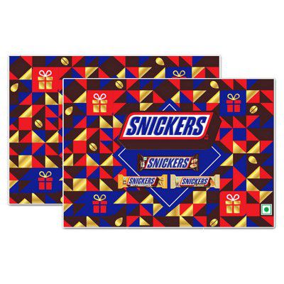 Snickers Diwali Premium Chocolate Gift Pack - Pack of 2