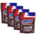 Snickers Miniatures Chocolate Pack - 84 g | Pack of 4, Loaded with Delicious & Nutritious Roasted Peanuts, Nougat, and Caramel Delight | 7 Treats Inside | Premium Mini Chocolates for Sharing | ...