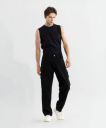 Snitch Men Jogger Fit Low Rise Black Jeans...