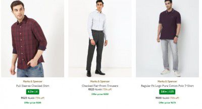 Snitch Men's Clothing Upto 85% Off