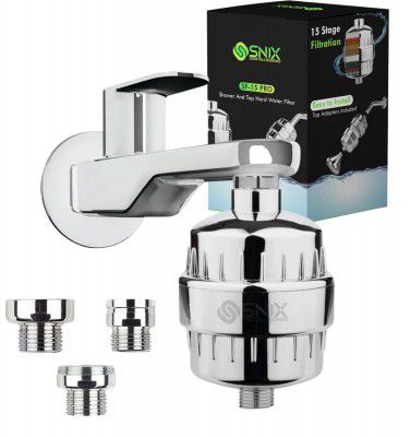 SNIX ESSENTIALS REDEFINED 15-Stage Hard Water Shower & Tap Filter 