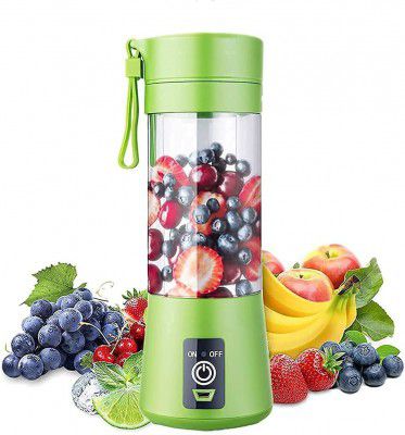 SnQ 6 Blade Smoothie Maker & Portable Electric USB Juice Maker Juicer Bottle Blender Mixer