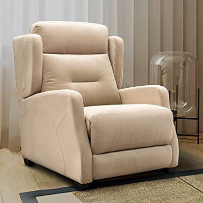 Sofas & More Leo Stationary 1 Seater Sofa Moracco M 903 (FG111ACMS04LE1STRMUMC903), Chocolate Brown Morocco Fabric m903