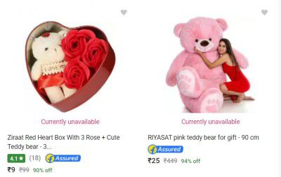 Soft Toys Starting @ 9