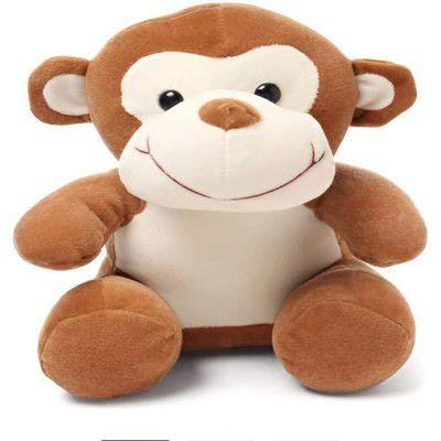Softdreams Soft Plush Toy for Kids – Cute Stuffed Animal Soft Toy - Monkey 28cm
