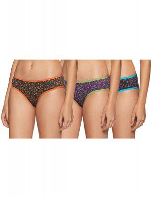 Softline Butterfly Womens Cotton Panty (Pack of 3)