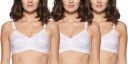 Softline Butterfly Womens Non-Wired Bra (Pack of 3)...
