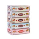 Softouch 2 Ply Facial Tissue Box | Car Tissue - Pack of 5-72 Pulls Per Box (288 Sheets)...