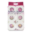 Softouch 2 Ply Toilet Paper Tissue Roll Family Pack 6-in-1 (230 Sheets Per roll)...