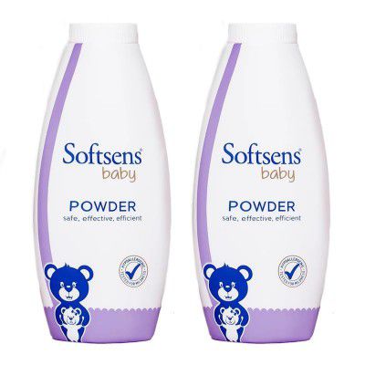 Softsens Baby Powder 200g each (Pack of 2 x 200g)