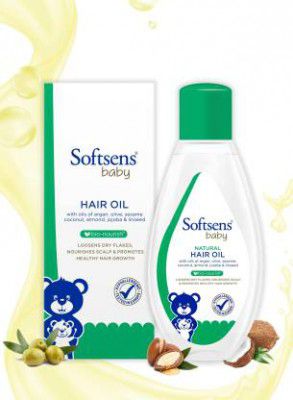 Softsens Natural Baby Hair Oil  (100 ml)