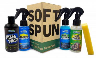 SOFTSPUN Essentials Car Clean & Wash Starter Kit