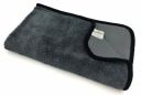 SOFTSPUN Microfiber Cloth for Car - 600 GSM, 54x60cms, 1Pcs, Grey Twisted Loop Super Absorbent Towel - Edgeless Design with Plush Pile and Lint Free Cloth for Drying and Detailing....