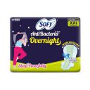 Sofy Anti Bacteria Overnight Extra Long Sanitary Pads, XX-Large, Pack of 20...