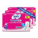Sofy Bodyfit Pro Sanitary Pads (XL Size - 290 mm) 54 pads - Deep Absorption...