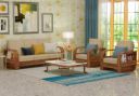 SOHRAM DECOR Sheesham Wood 5 Seater Sofa Set for Living Room Furniture Wooden Sofa Set 5 Seater for Home & Office (3+1+1 Sofa, Honey Finish) | 5 Seater Wooden Sofa...
