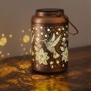 Solar Hummingbird Lantern for Garden Decor...