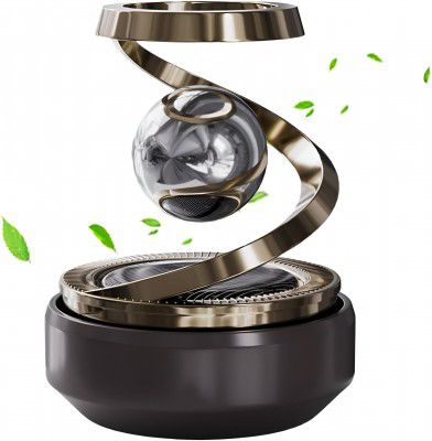 Solar-Powered Car Air Freshener – Rotating Aromatherapy Diffuser (MULTICOLOR)