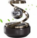 Solar-Powered Car Air Freshener – Rotating Aromatherapy Diffuser (MULTICOLOR)...