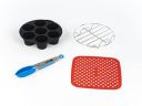 SOLARA Air Fryer and OTG Accessories, Set of 4 Pcs Compatible with Air Fryer (Cooking Capacity 2.5L and Above)...