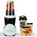 SOLARA BlendEasy Blender for Home Kitchen, 400 Watts Mixer Grinder, Juicer Machine, Blender for Smoothie and Juices with 2 Stainless steel Blades (Wet & Dry Blades), 4 Jars | Aqua...