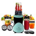 SOLARA BlendEasy Blender Mixer Grinder, 400 Watts, 2 Stainless steel Blades (Wet & Dry Blades), 4 Jars | Aqua...