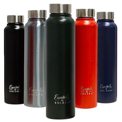 SOLARA Essentials Stainless Steel Water Bottle 1 Litre
