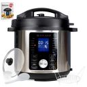SOLARA Magic Pot Electric Pressure Cooker | 7-in-1 Functions | One Touch Cooking | 17 Preset Options | Electric Pressure Cooker, Slow Cooker, Rice Cooker, Steamer, Saute, Yogurt Maker | 6 Litres...