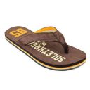 SOLETHREADS 85 | Travel Ready | Printed | Stylish | Cool | Slipper | Rexine Flip Flops for Men...