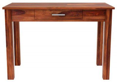 Solid Wood Folding Study Table Laptop Computer Pc Writing Foldable Desk 