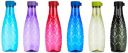 Solimo 1 Lt Water Bottle | Multicolor | Set Of 6 (Xing) - Polyethylene Terephthalate...