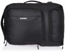 Solimo 22L Backpack with Laptop Compartment, internal organisers (Black with Orange Interior)...