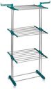 Amazon Brand - Solimo 3 Level Cloth Drying Stand with Wheels...