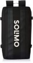 Solimo 30L Travel Rucksack with Top and Back Zipper (Black)...